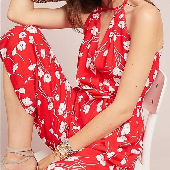 Anthropologie Pants - Anthropologie Maeve Andros Printed Jumpsuit